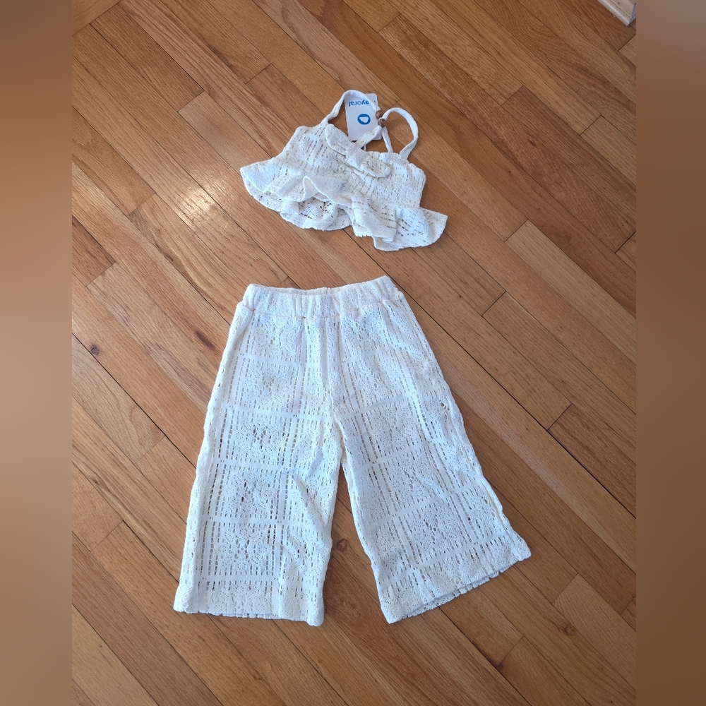 Mayoral Crochet Matching Outfit
